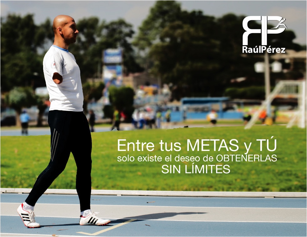 Raúl Pérez durante una sesión de entrenamiento, reflejando su disciplina y determinación